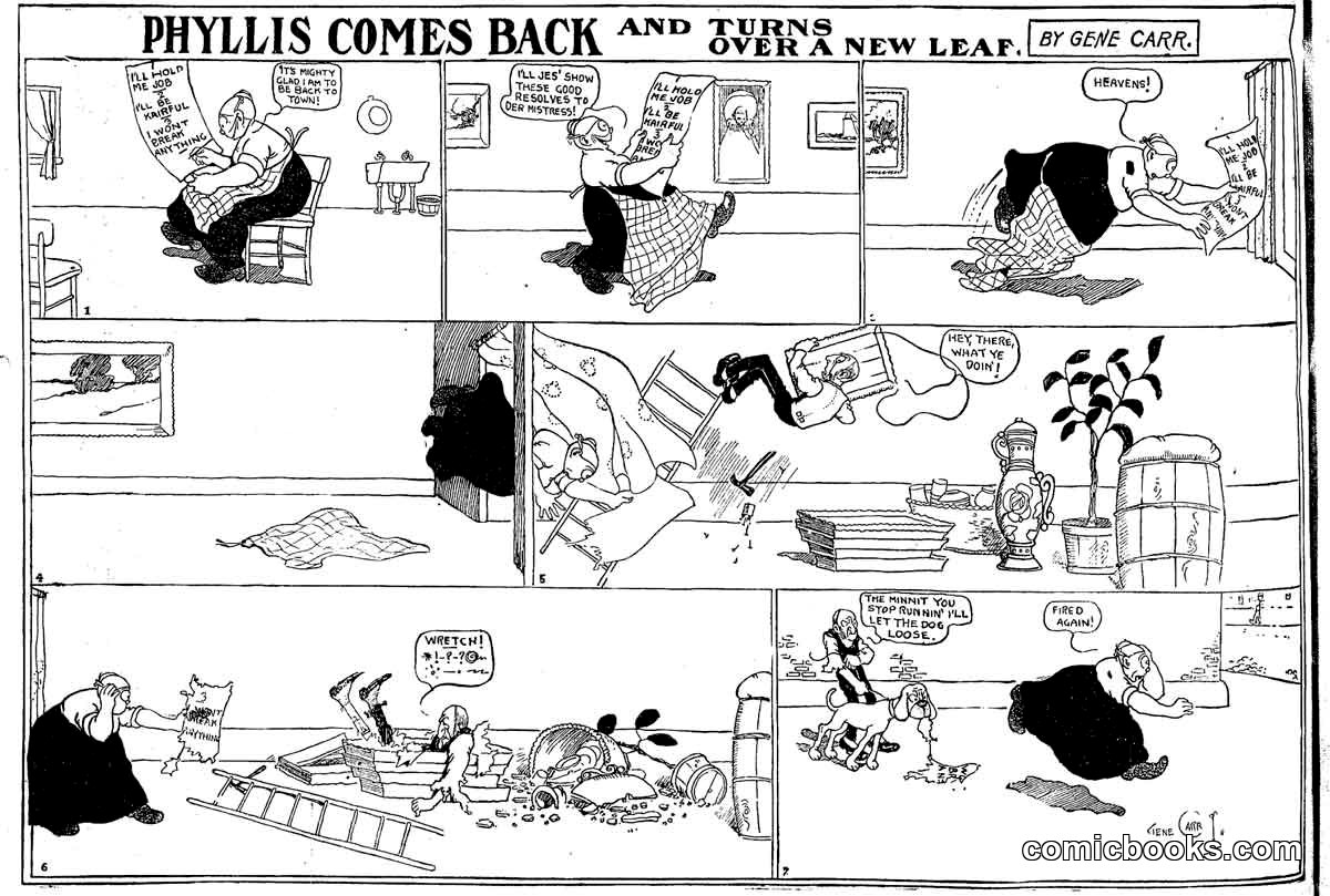 Phyllis Comes Back and Turns Over a New Leaf