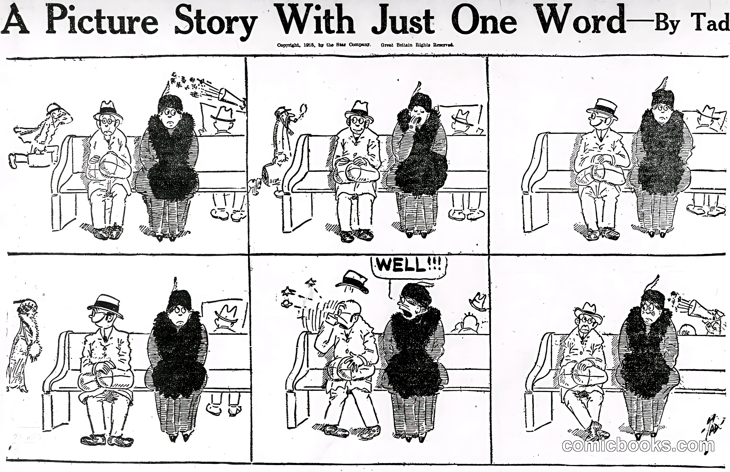 A Picture Story With Just One Word