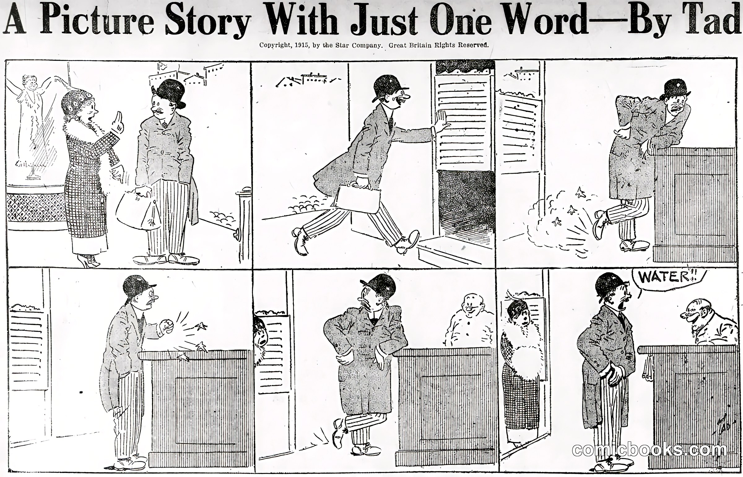A Picture Story With Just One Word