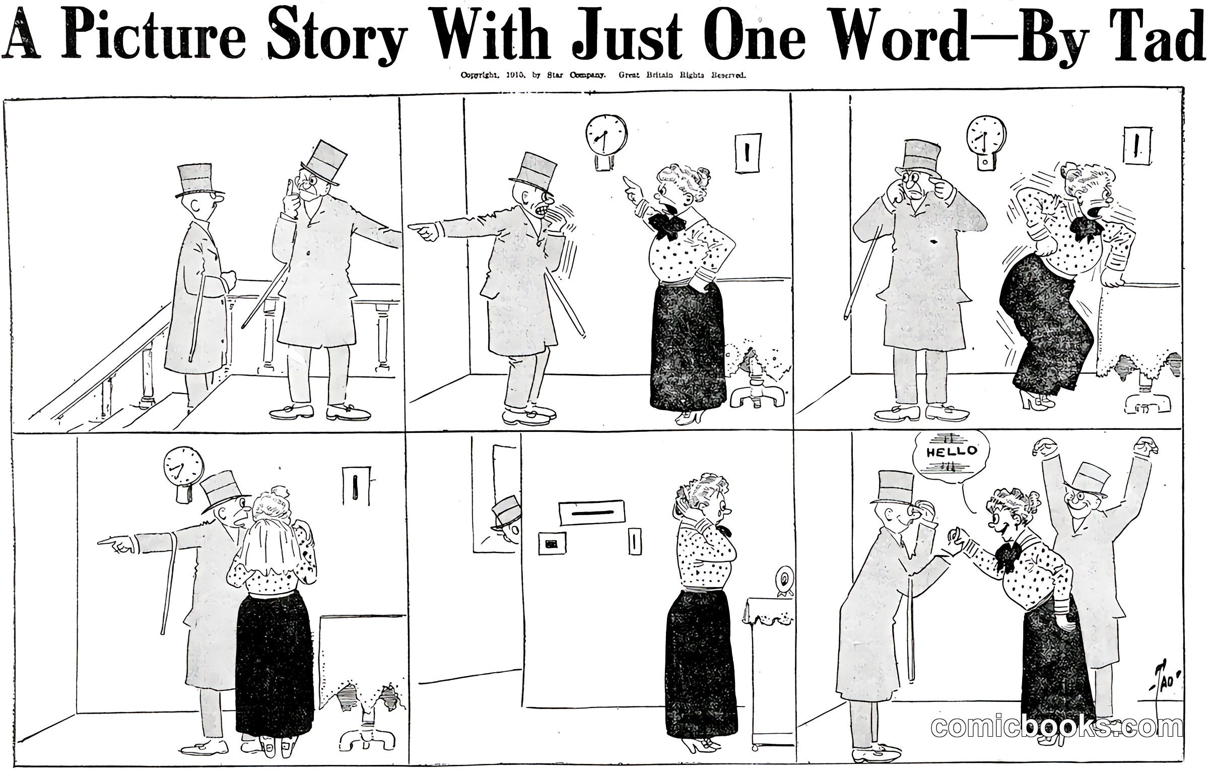 A Picture Story With Just One Word