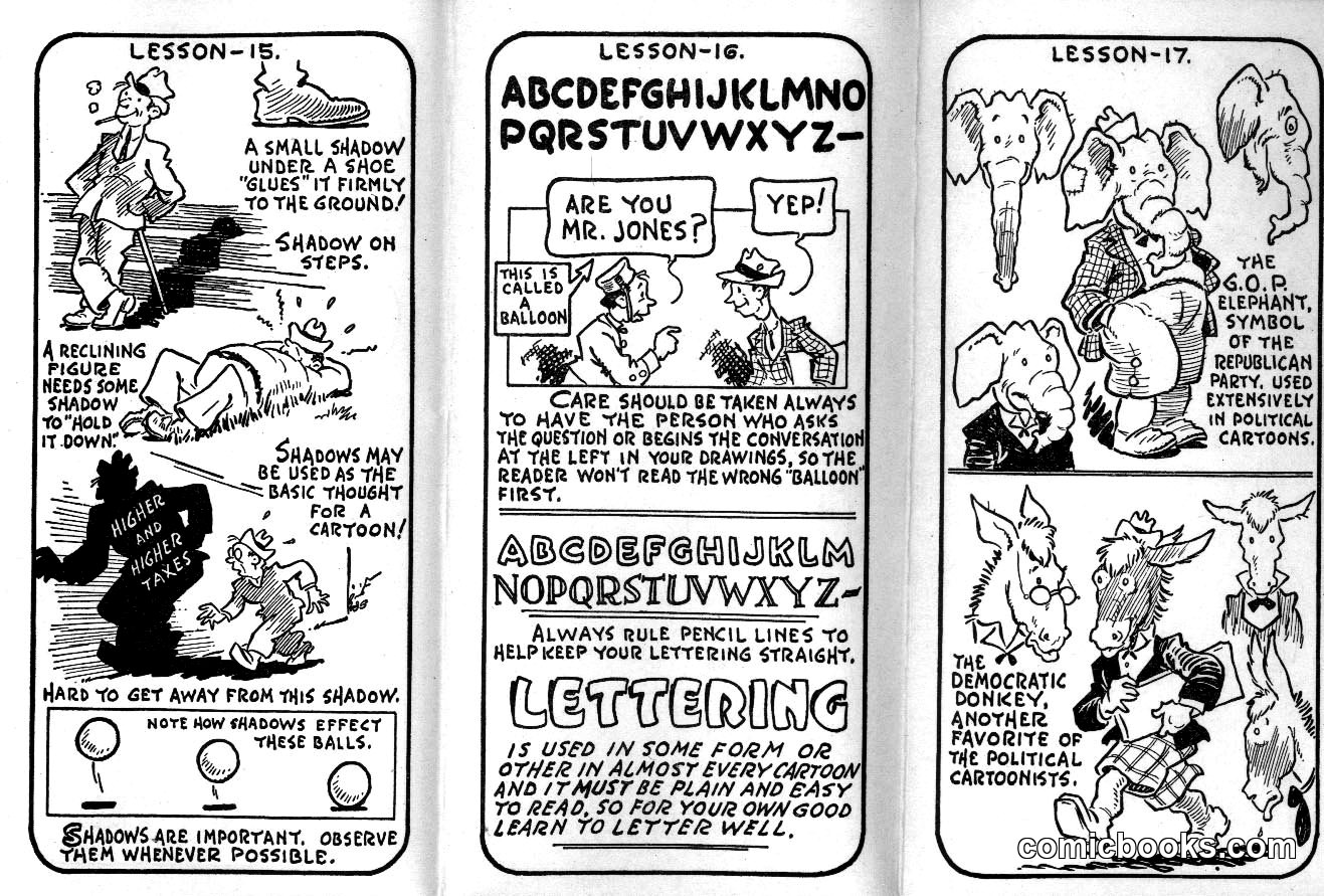 Pocket Cartoon Course: Lessons 15–17