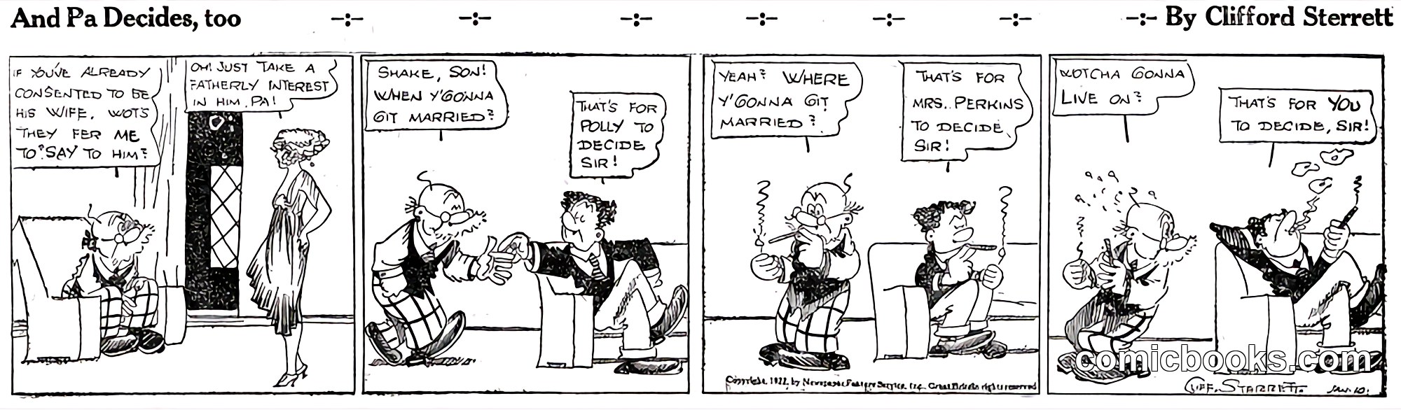 Polly and Her Pals — 1922-01-10