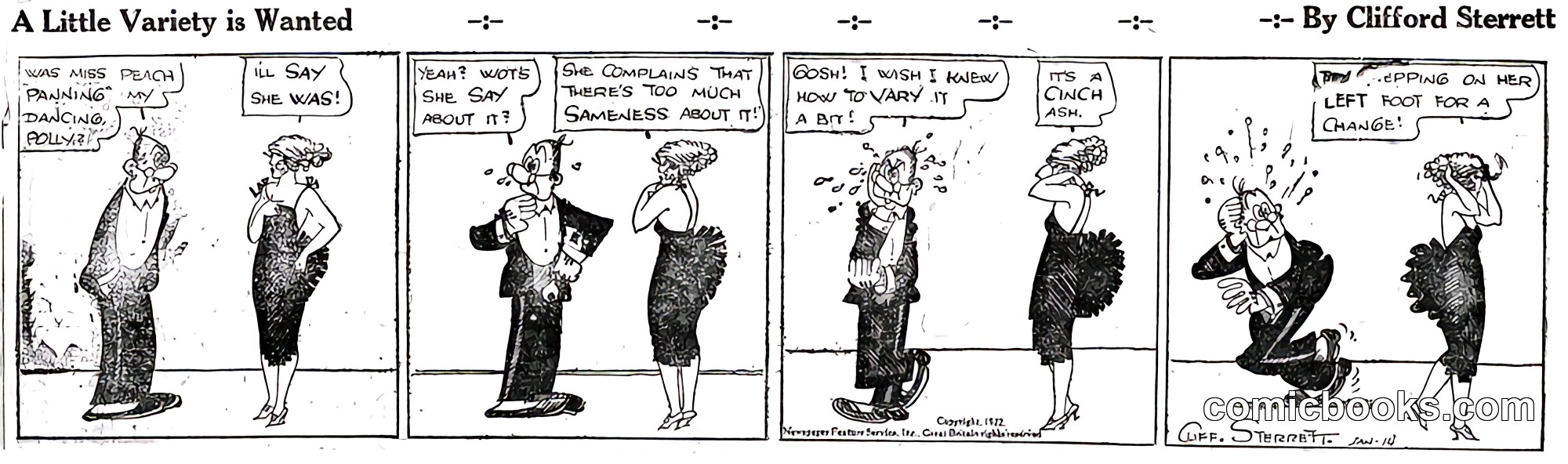 Polly and Her Pals — January 14, 1922