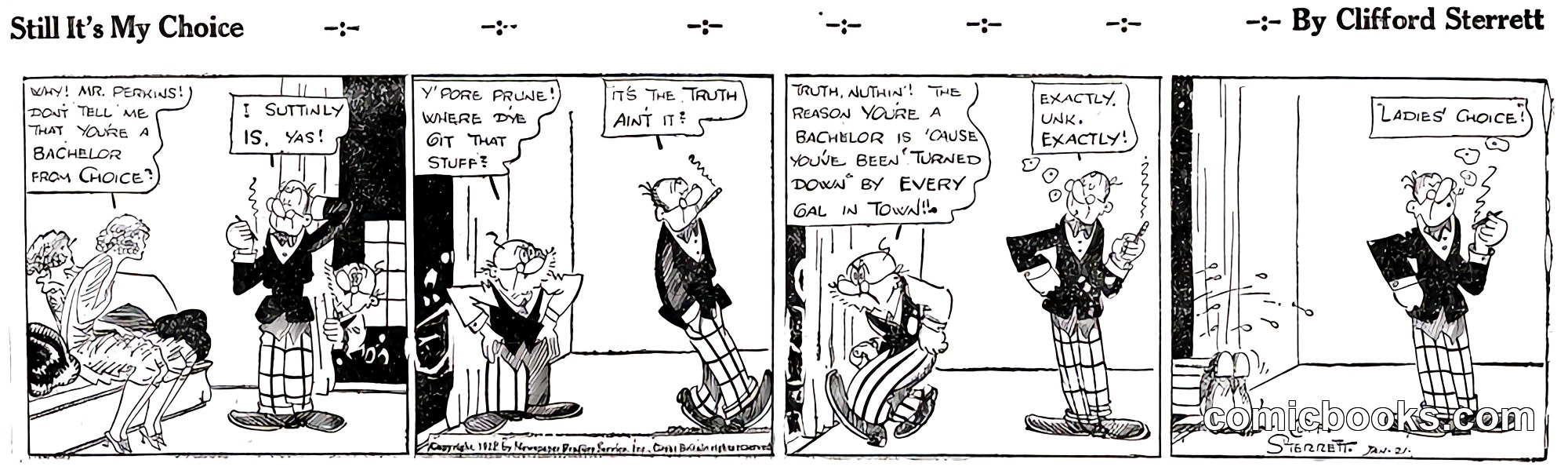 Polly and Her Pals — January 21, 1922