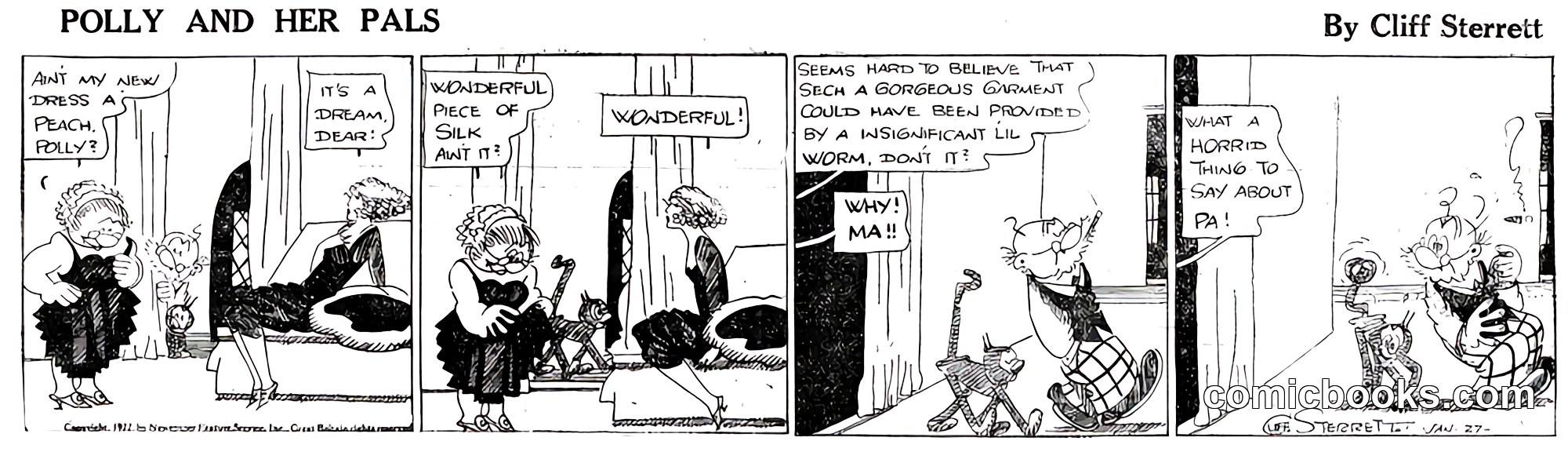 Polly and Her Pals — January 27, 1922