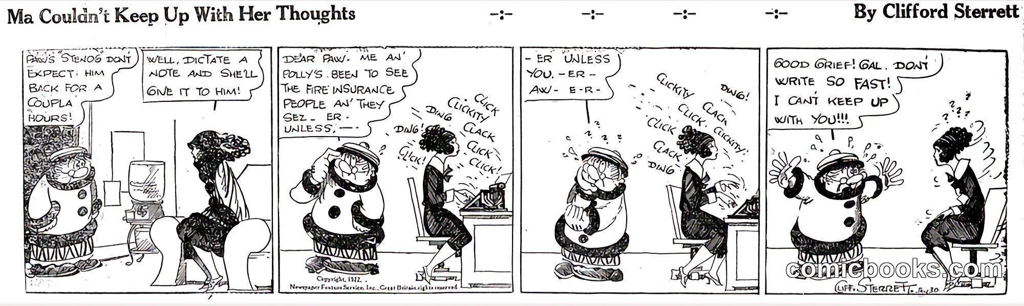 Polly and Her Pals — 1922-01-30