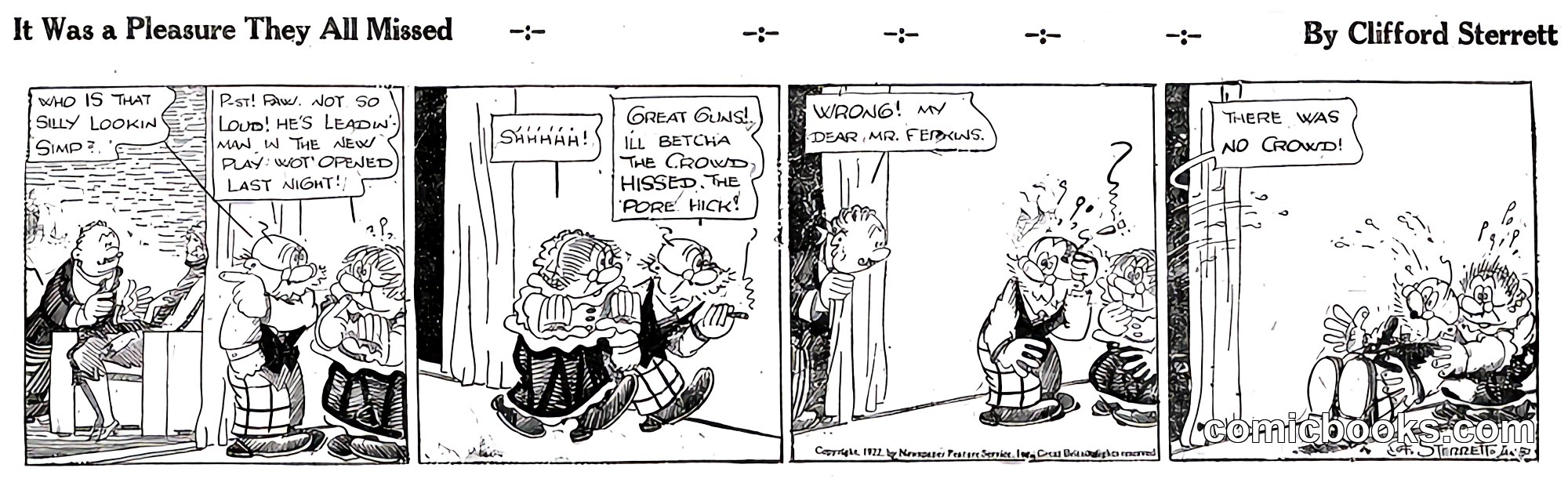 Polly and Her Pals — January 31, 1922