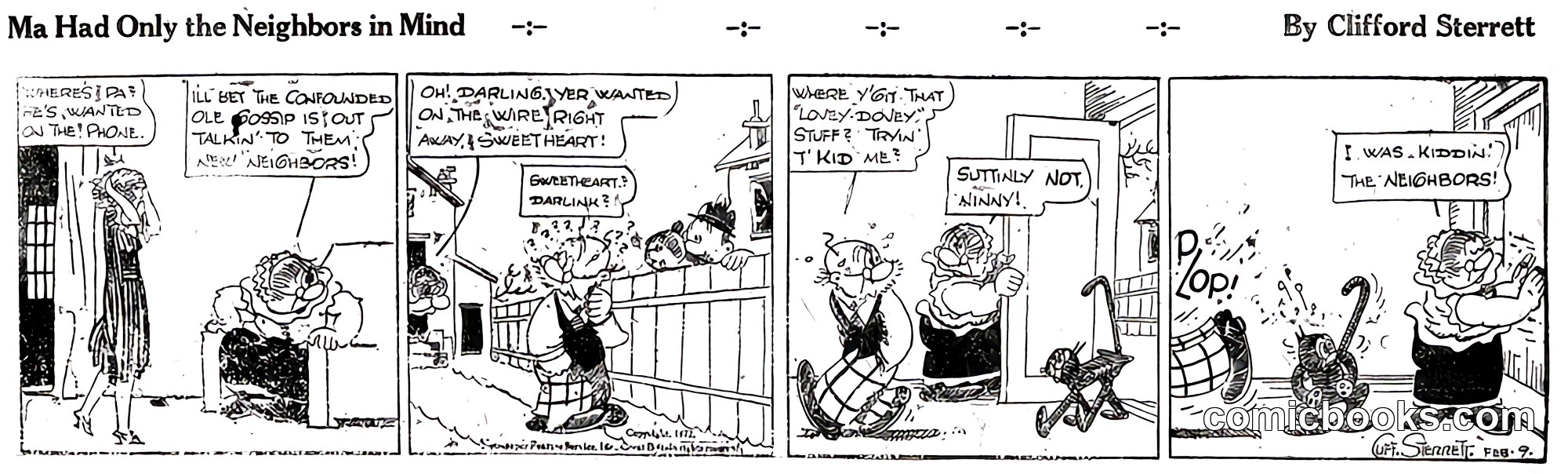 Polly and Her Pals — 1922-02-09