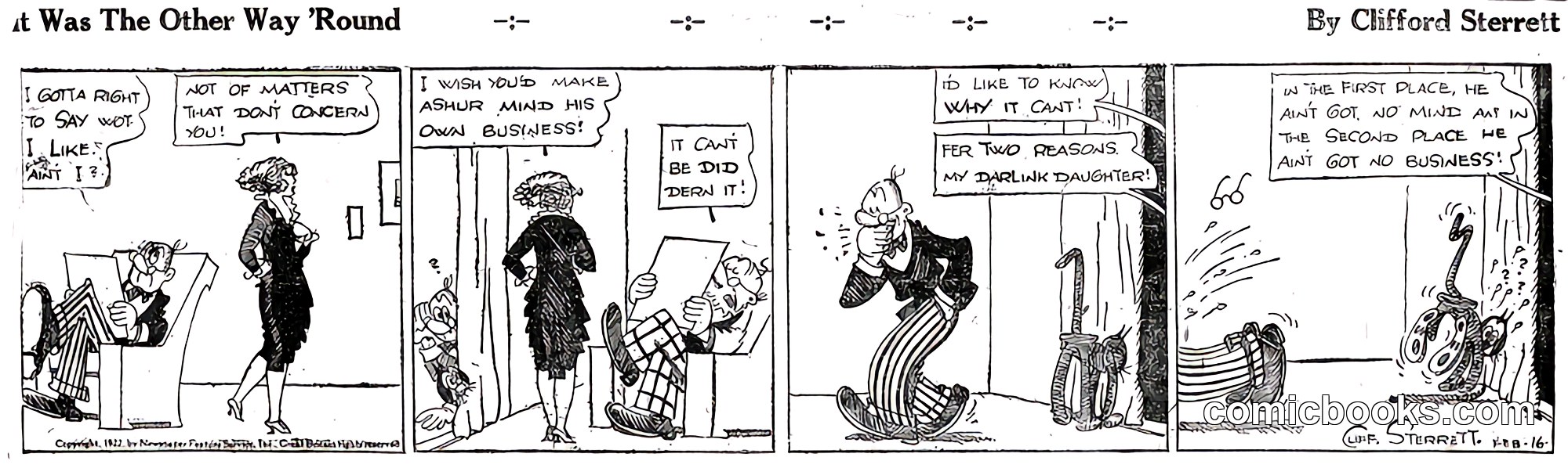 Polly and Her Pals — February 16, 1922