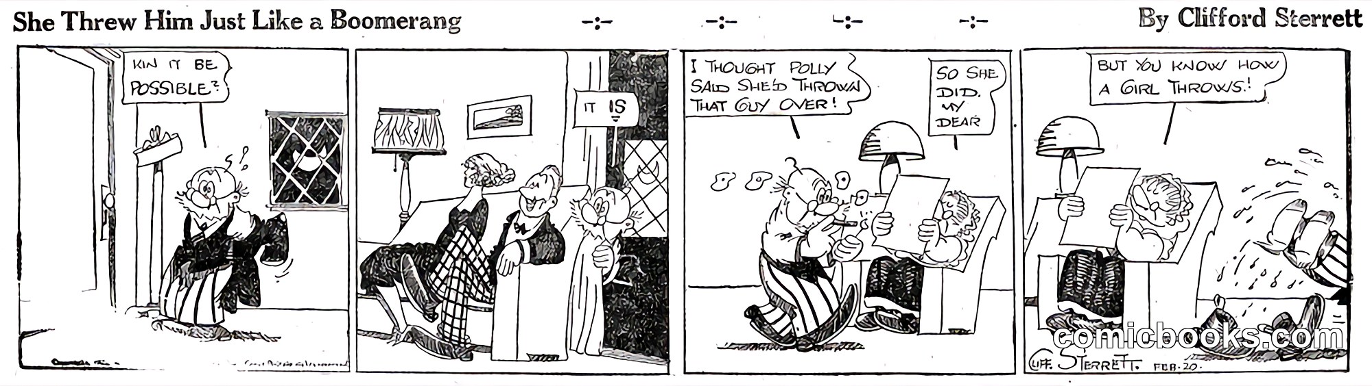 Polly and Her Pals — February 20, 1922