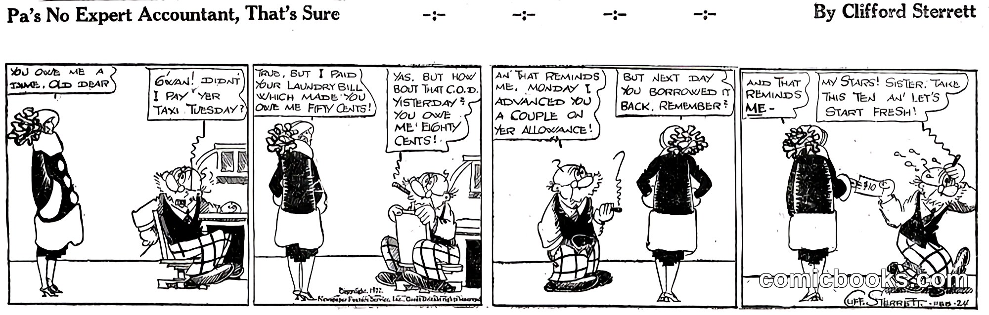 Polly and Her Pals — February 24, 1922