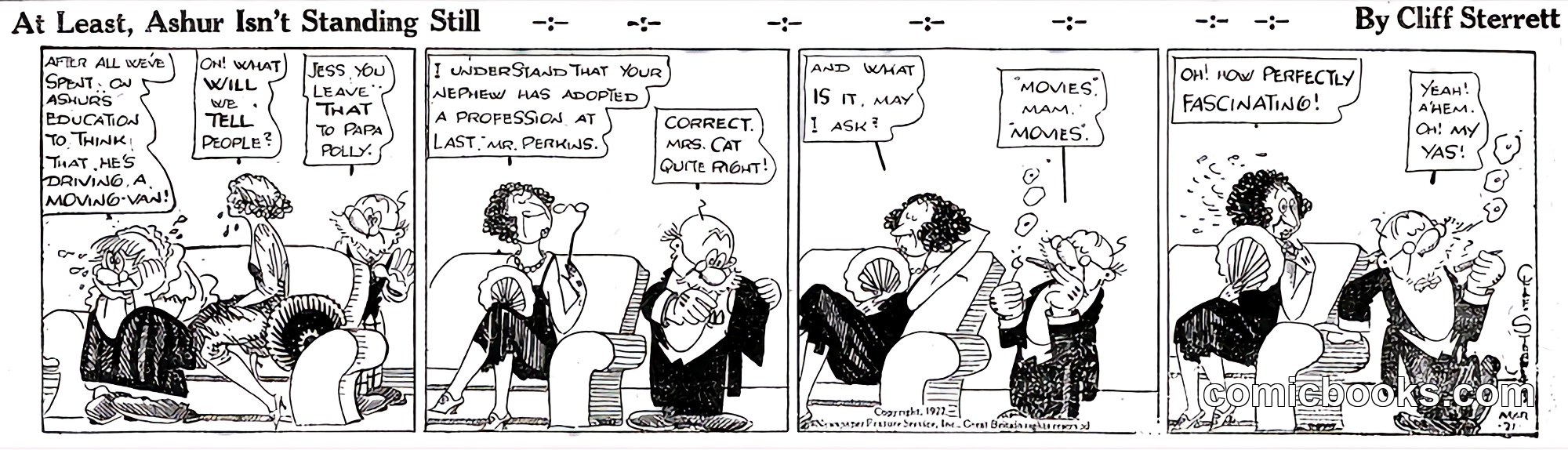 Polly and Her Pals — Daily Strip, March 21, 1922