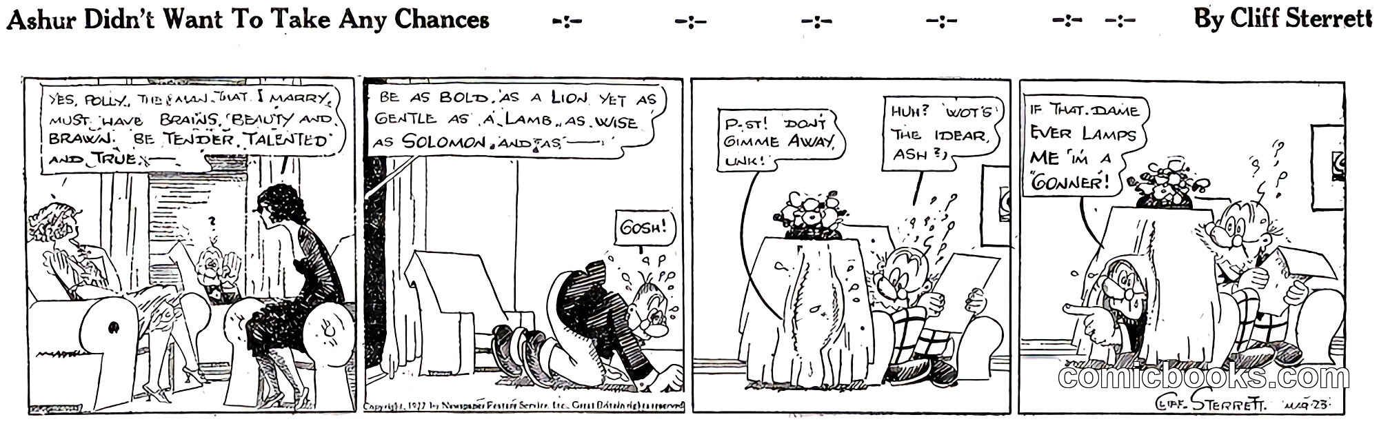 Polly and Her Pals — March 23, 1922