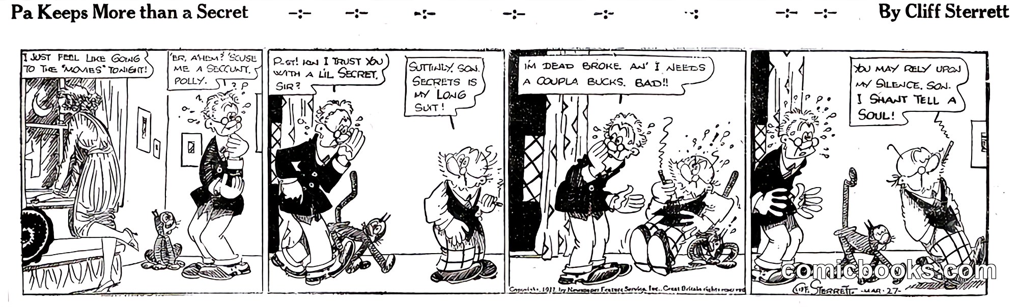 Polly and Her Pals — March 27, 1922