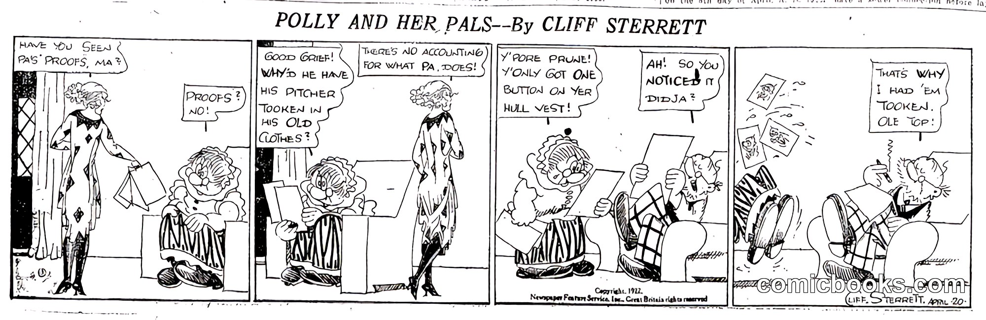 Polly and Her Pals — April 20, 1922
