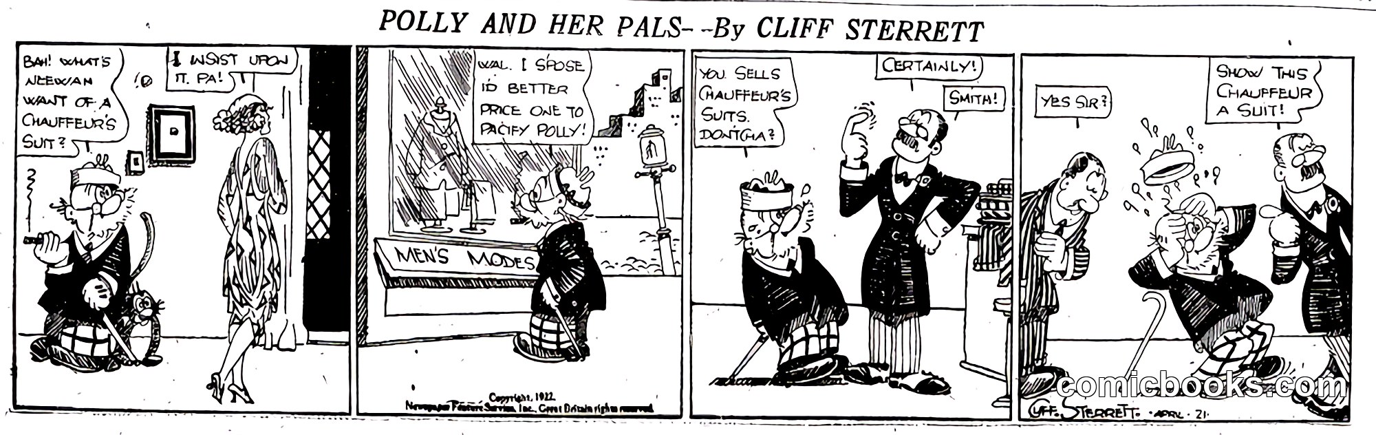 Polly and Her Pals — 1922-04-21
