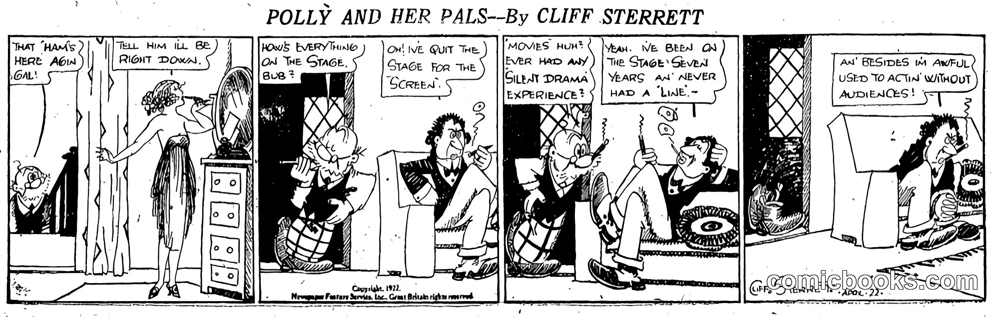 Polly and Her Pals — April 22, 1922