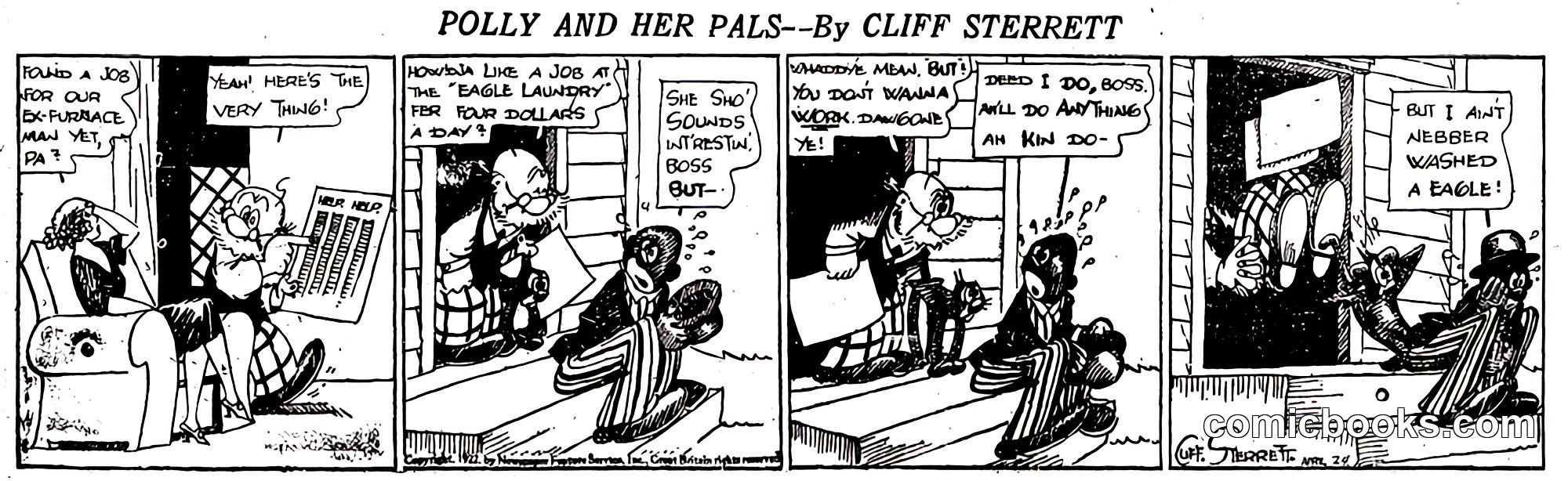 Polly and Her Pals — Daily Strip