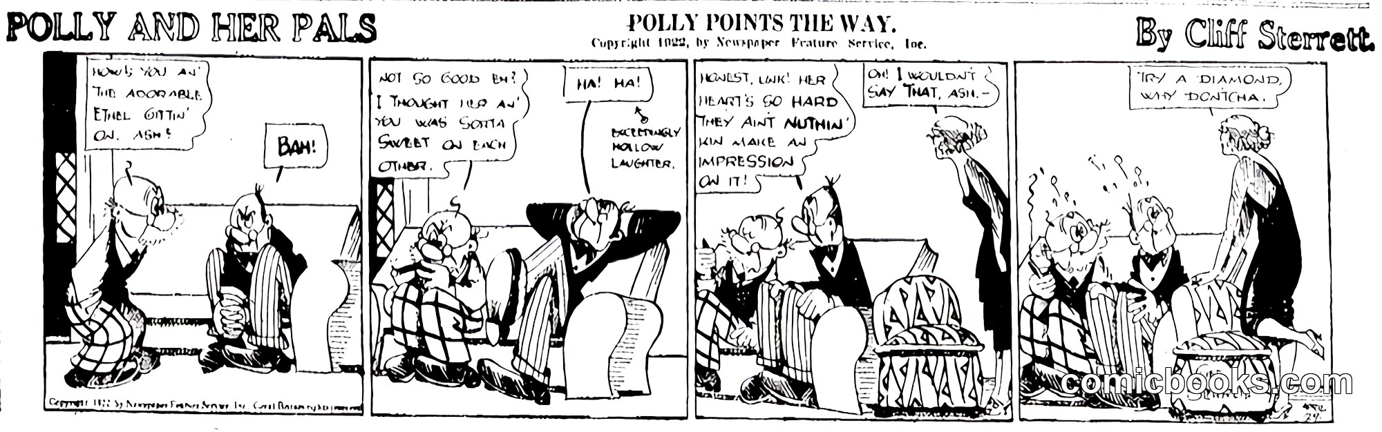 Polly and Her Pals — Daily Strip, April 29, 1922