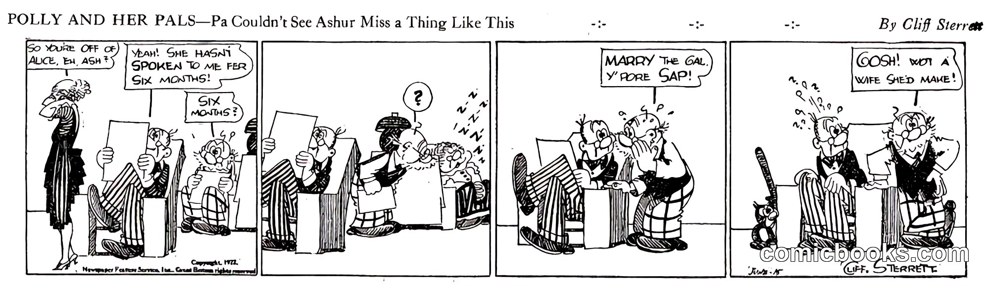 Polly and Her Pals — Daily Strip