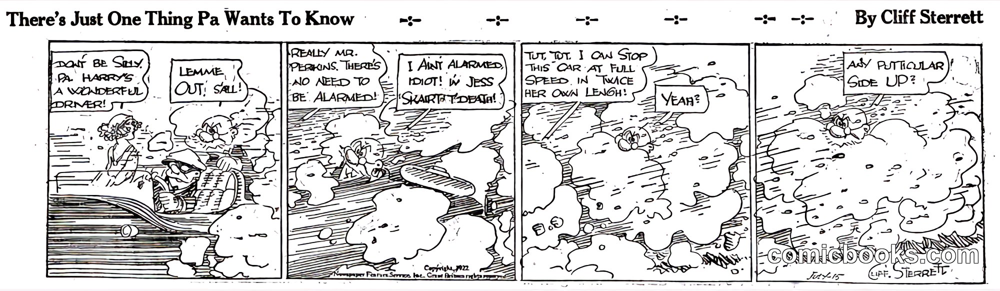 Polly and Her Pals — "There's Just One Thing Pa Wants to Know"