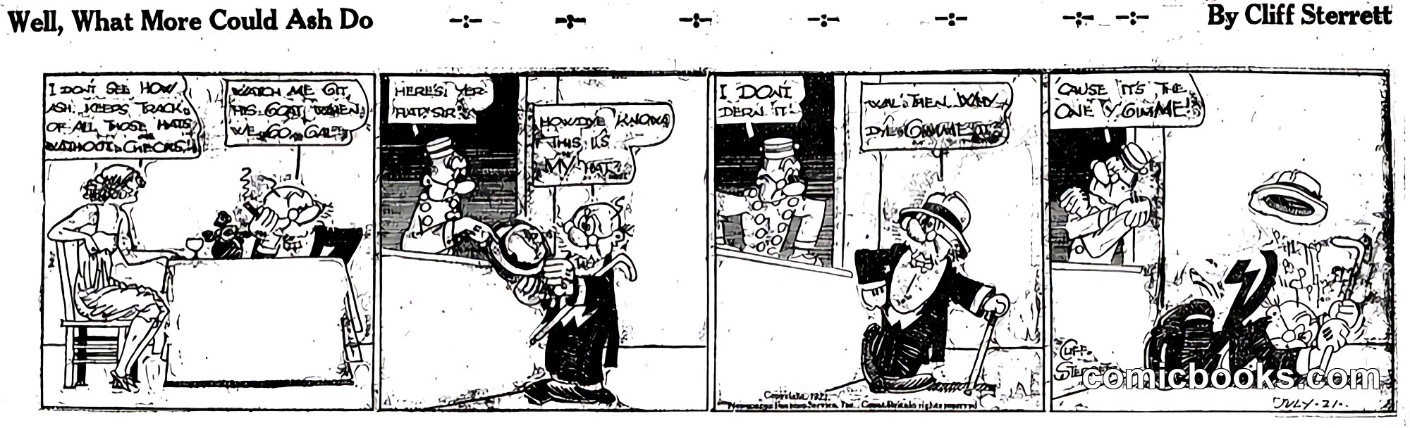 Polly and Her Pals — July 21, 1922