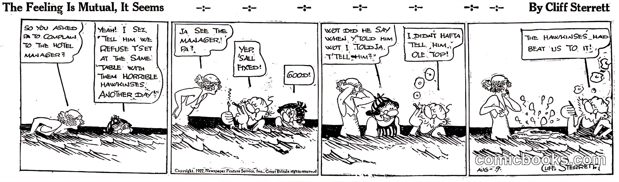 Polly and Her Pals — "The Feeling Is Mutual, It Seems"