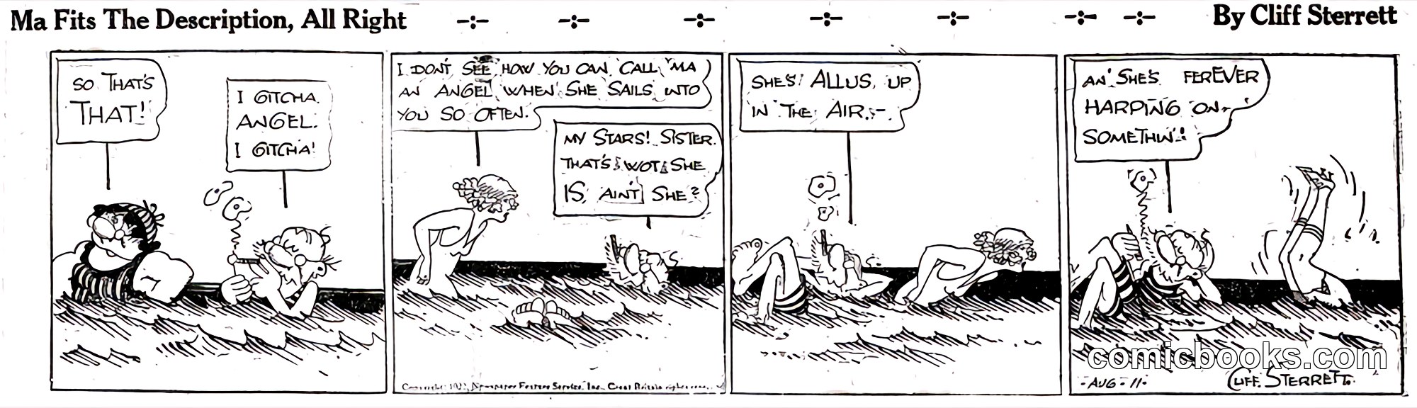 Polly and Her Pals — August 11, 1922
