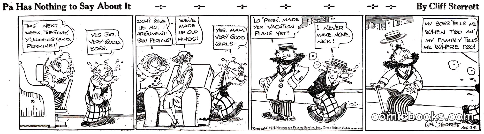 Polly and Her Pals — August 29, 1922