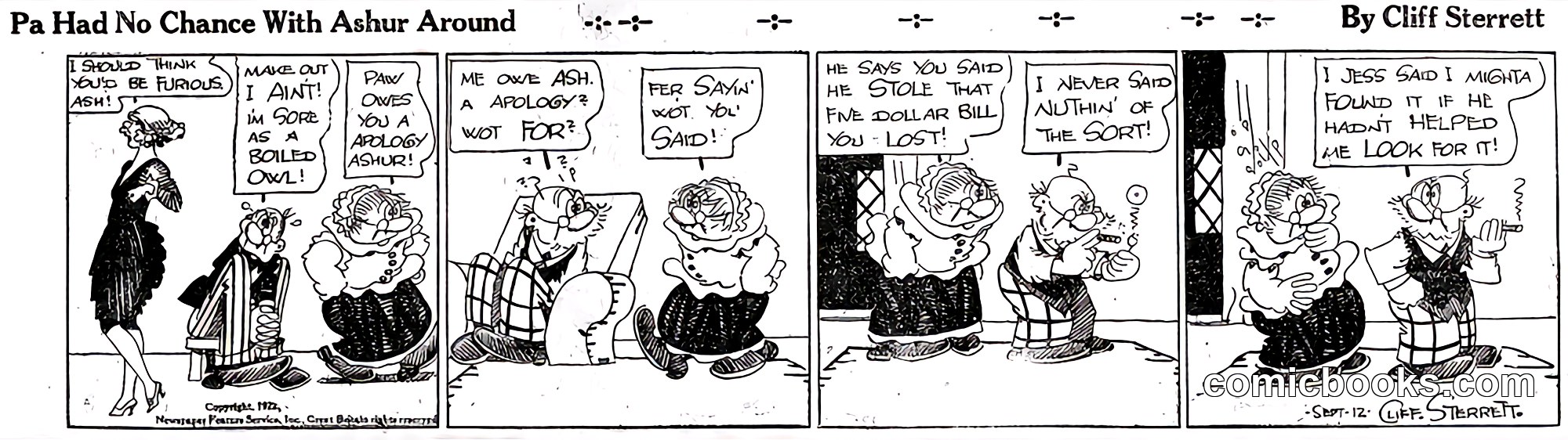 Polly and Her Pals — September 12, 1922