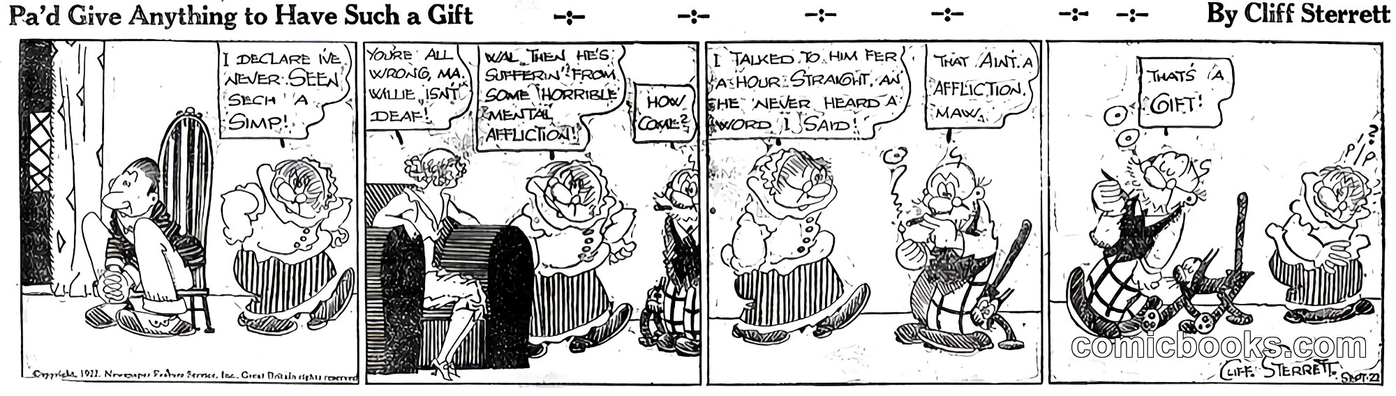 Polly and Her Pals — September 22, 1922
