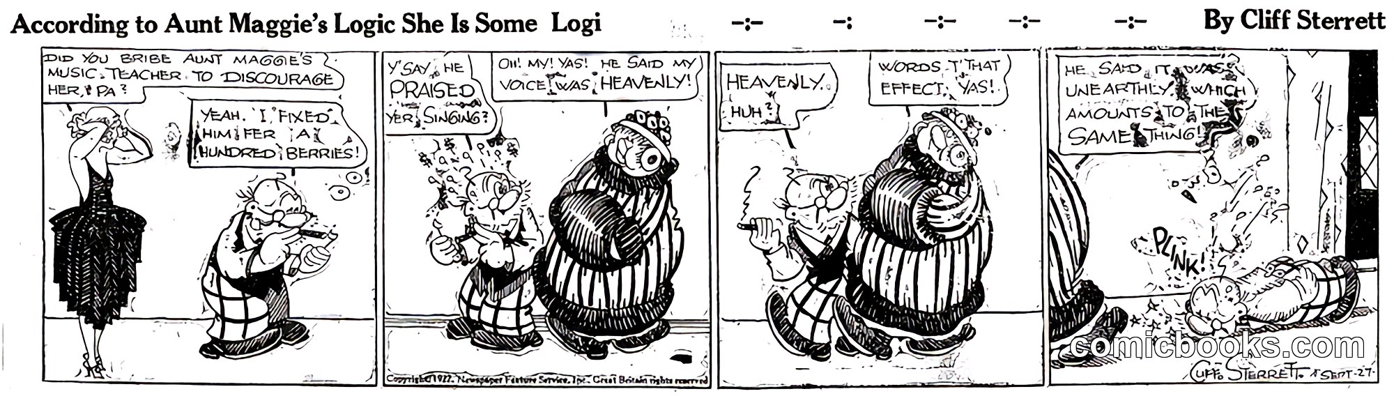 Polly and Her Pals — September 27, 1922