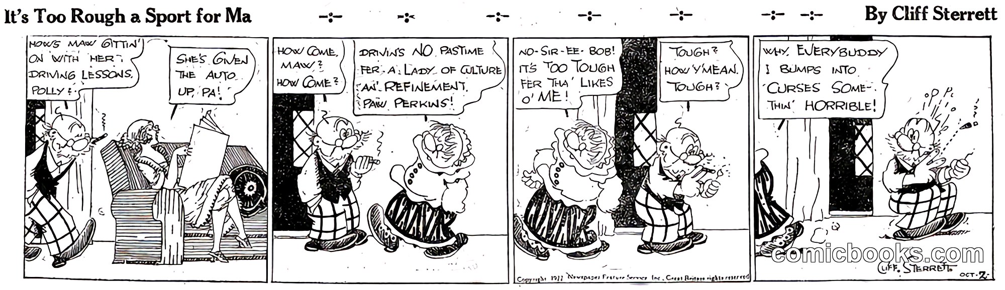 Polly and Her Pals — October 2, 1922