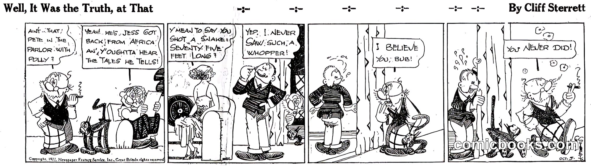 Polly and Her Pals — October 5, 1922