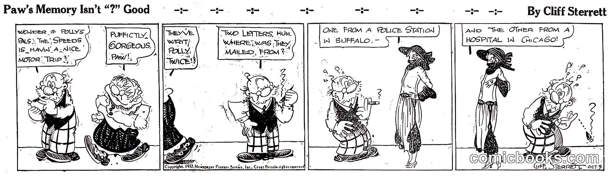 Polly and Her Pals — Daily Strip