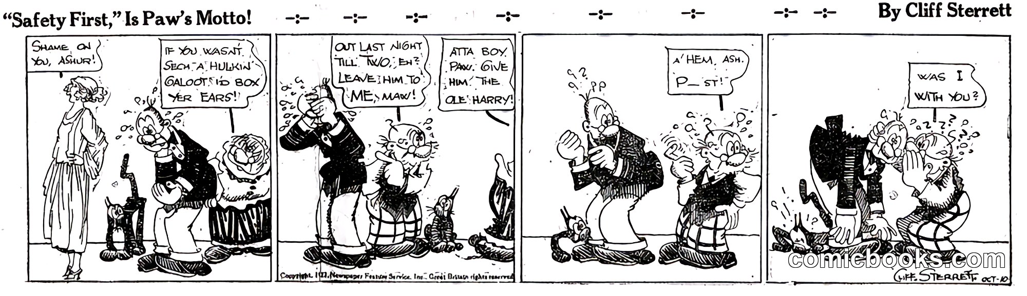 Polly and Her Pals — October 10, 1922