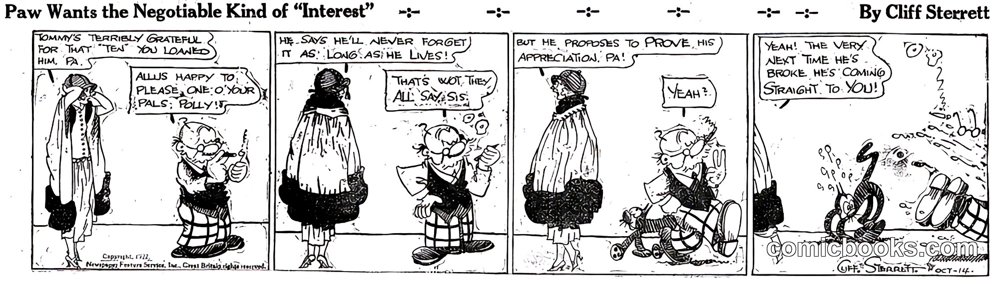 Polly and Her Pals — Daily Strip