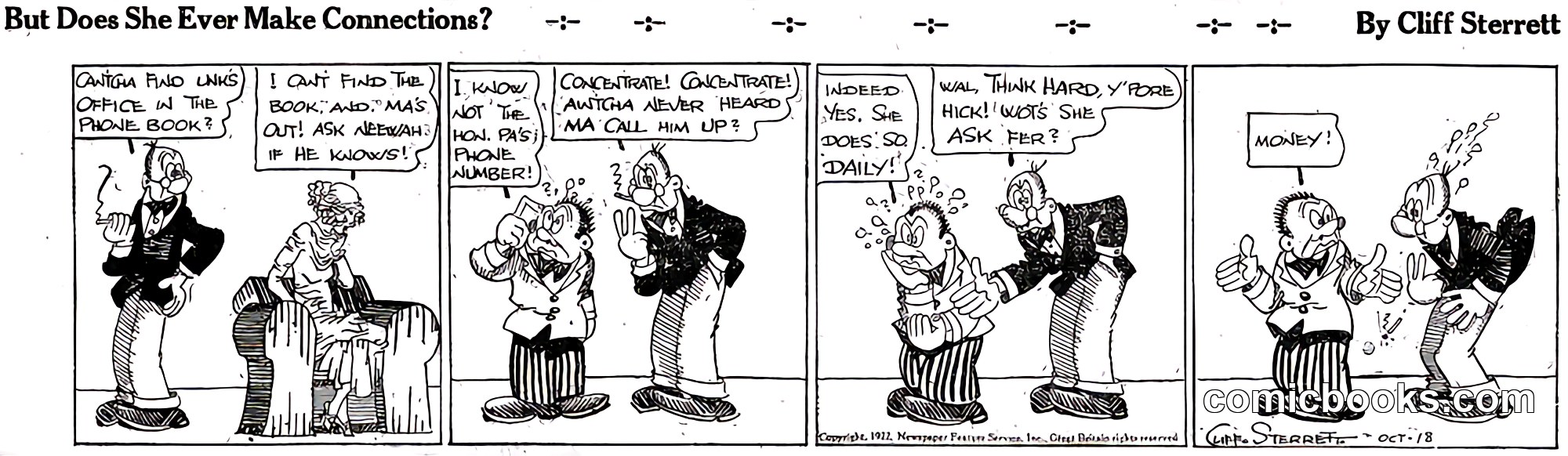 Polly and Her Pals — October 18, 1922