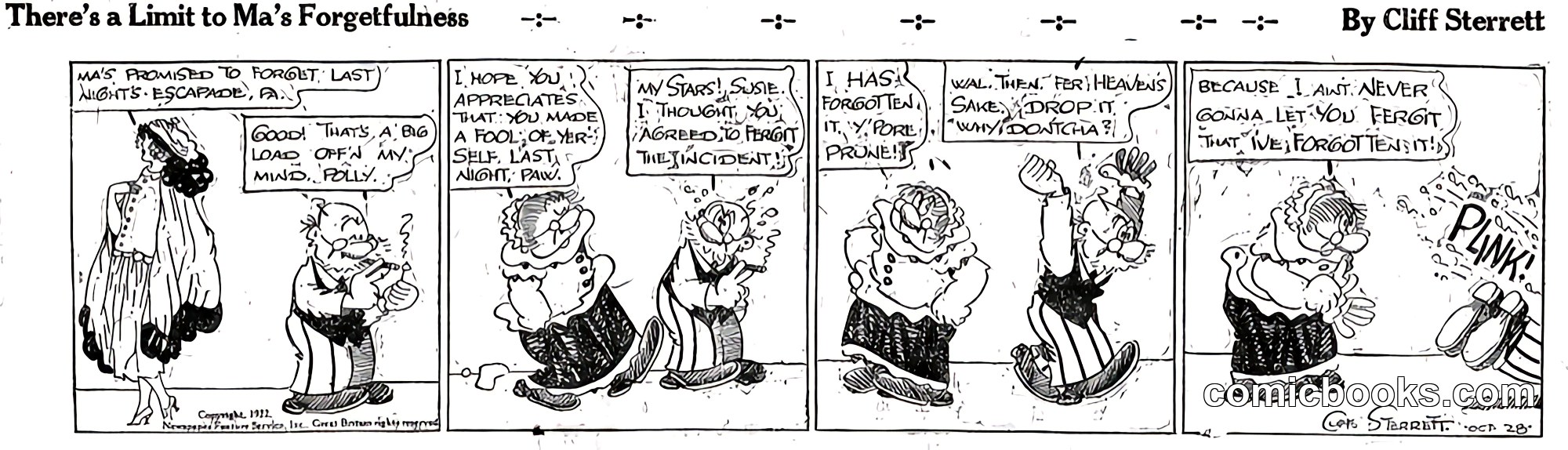 Polly and Her Pals — October 28, 1922