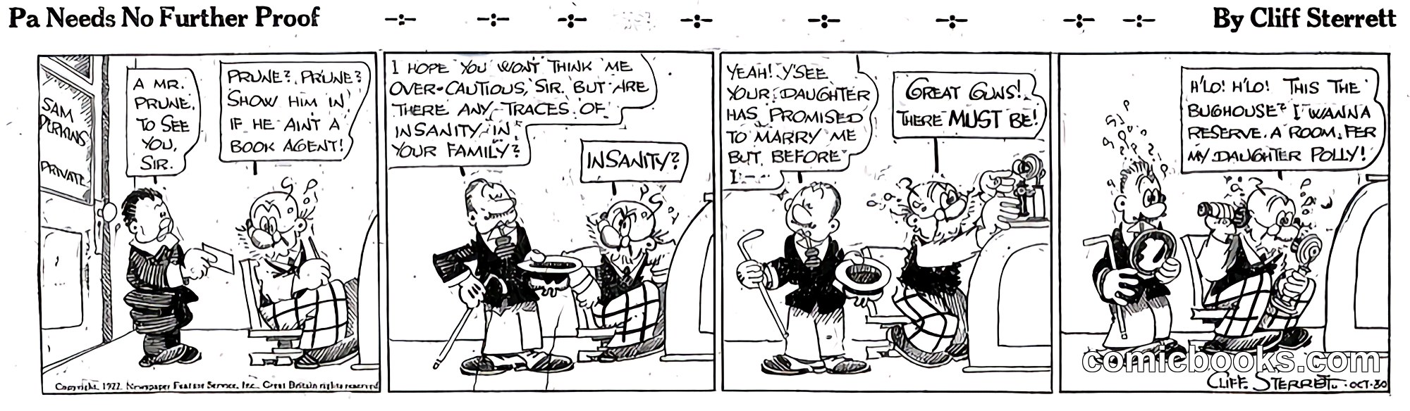 Polly and Her Pals — October 30, 1922
