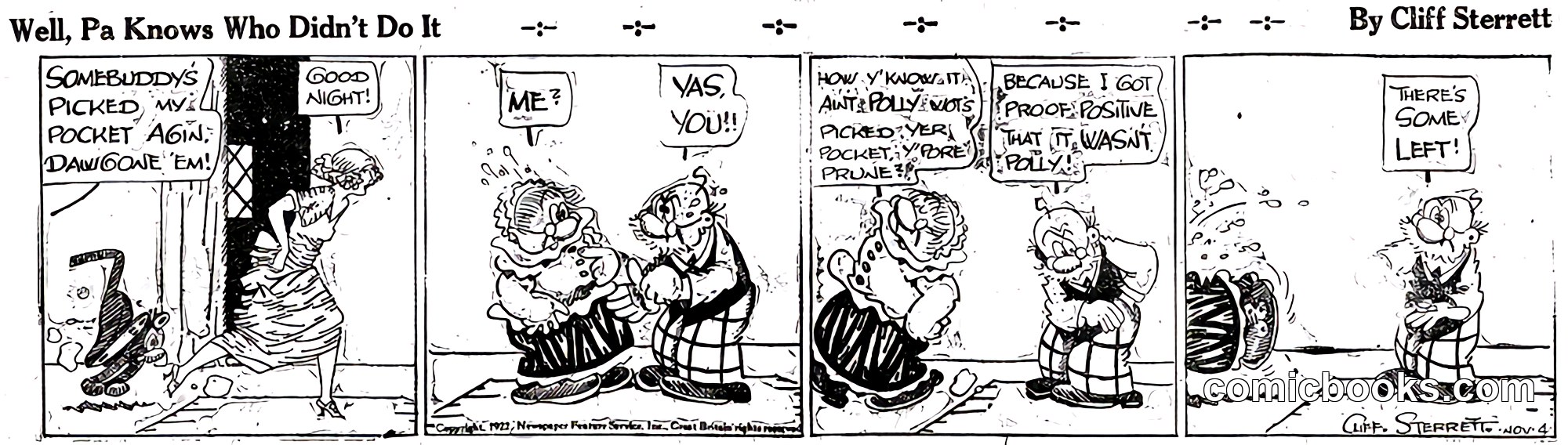 Polly and Her Pals — November 4, 1922