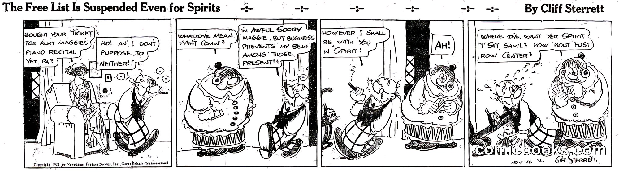 Polly and Her Pals — November 16, 1922