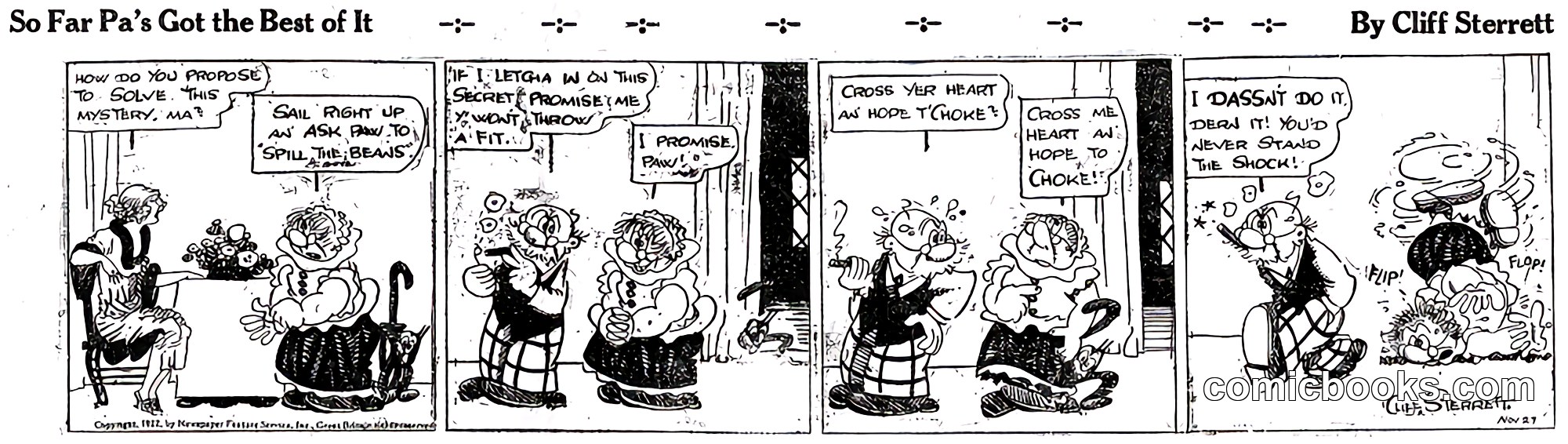 Polly and Her Pals — November 27, 1922