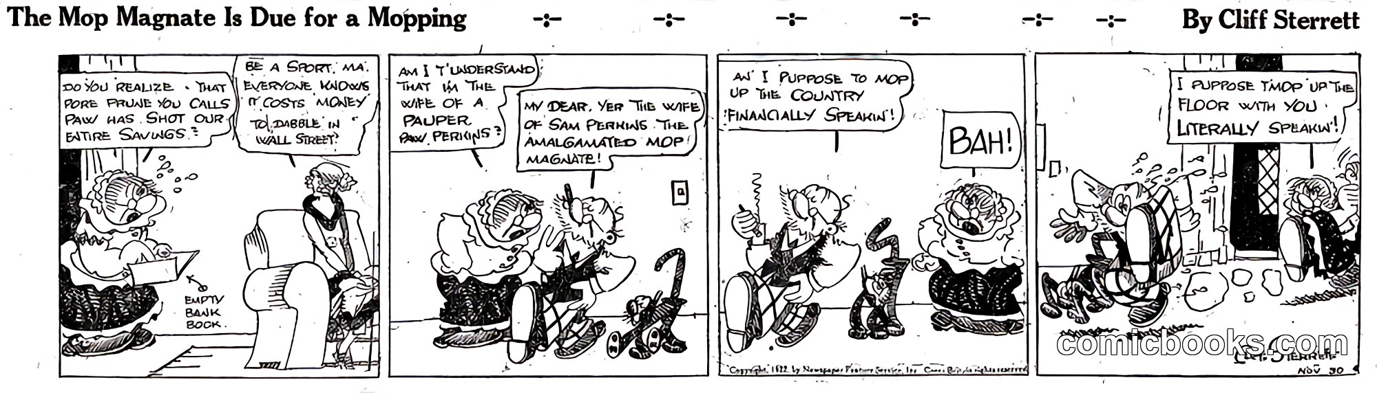 Polly and Her Pals — November 30, 1922