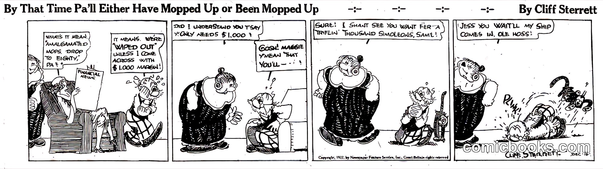 Polly and Her Pals — 16 December 1922