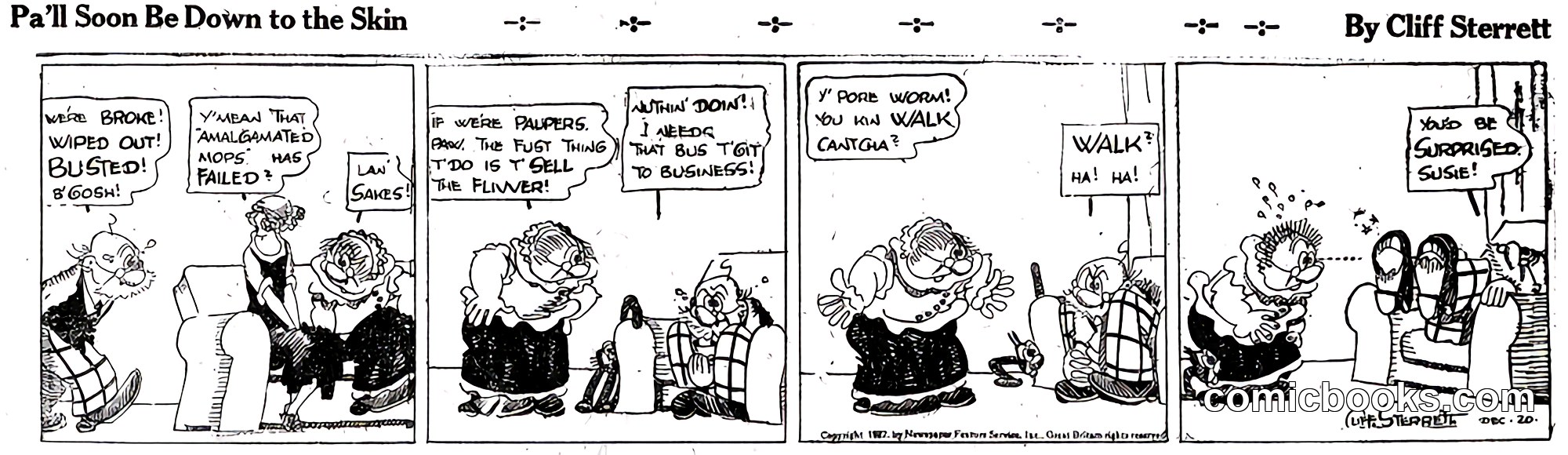 Polly and Her Pals — December 20, 1922