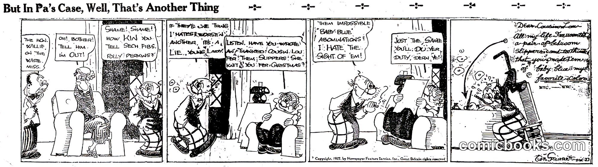 Polly and Her Pals — December 27, 1922