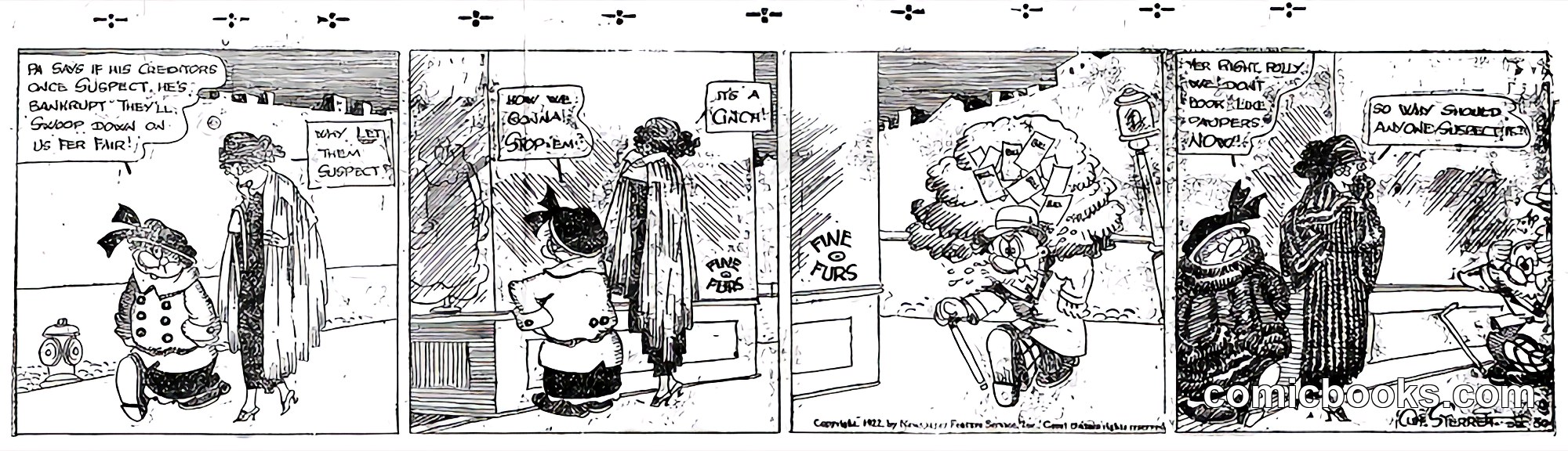Polly and Her Pals — Daily Strip, 1922