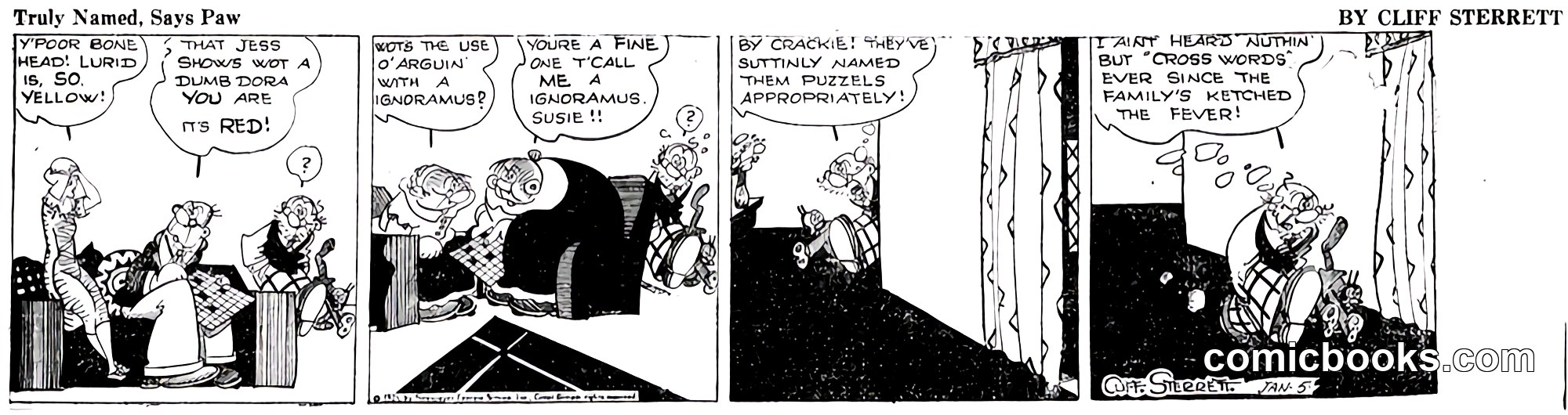 Polly and Her Pals — 1925-01-05