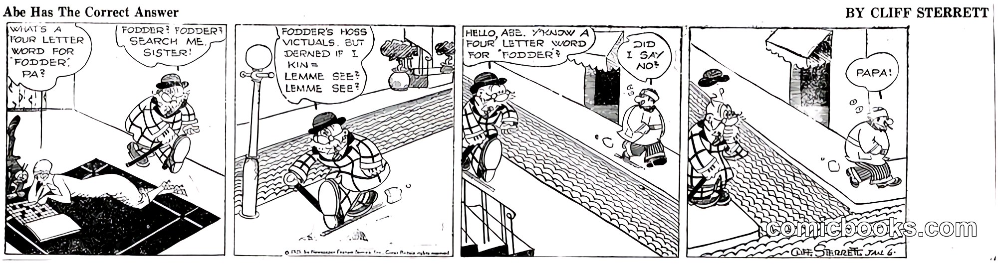 Polly and Her Pals — 1925-01-06